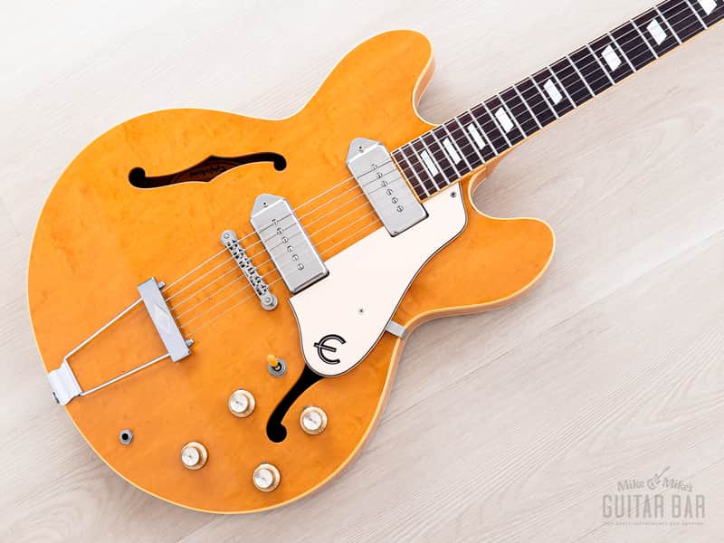 1990 Epiphone Casino Natural Near-Mint, Pre-Elitist Revolution, Japan Terada image 1