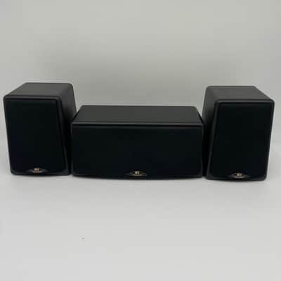 (3) Sound Dynamics Surround Satellite Speakers Canada Bookshelf Black *TESTED image 1