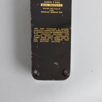 Vox  V846 Wah-Wah Pedal Effect (1973), ser. #1629946. image 6
