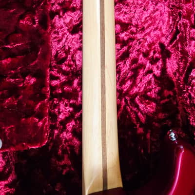 Fender American Standard Stratocaster with Matching Headstock, Rosewood Fretboard 1995 - Candy Apple Red with UPGRADES image 7