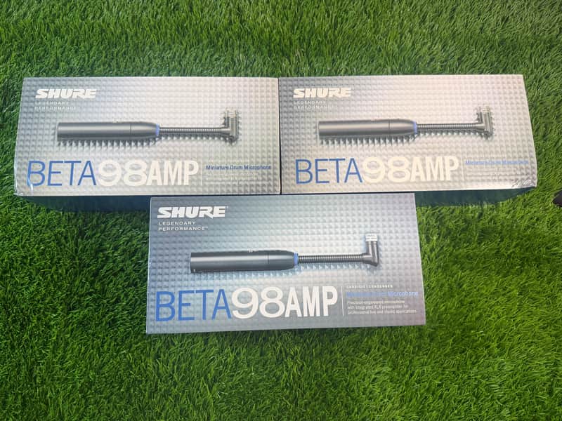 Shure BETA 98AMP / C-3PK 2010 - Present - Black image 1