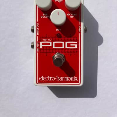 Electro-Harmonix Nano POG Polyphonic Octave Generator 2015 - Present - Red / White