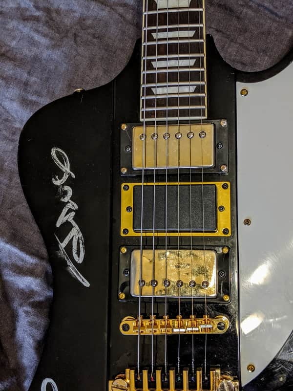 Rare 1988 Black Samick Firebird Japanese Domestic | Reverb Canada