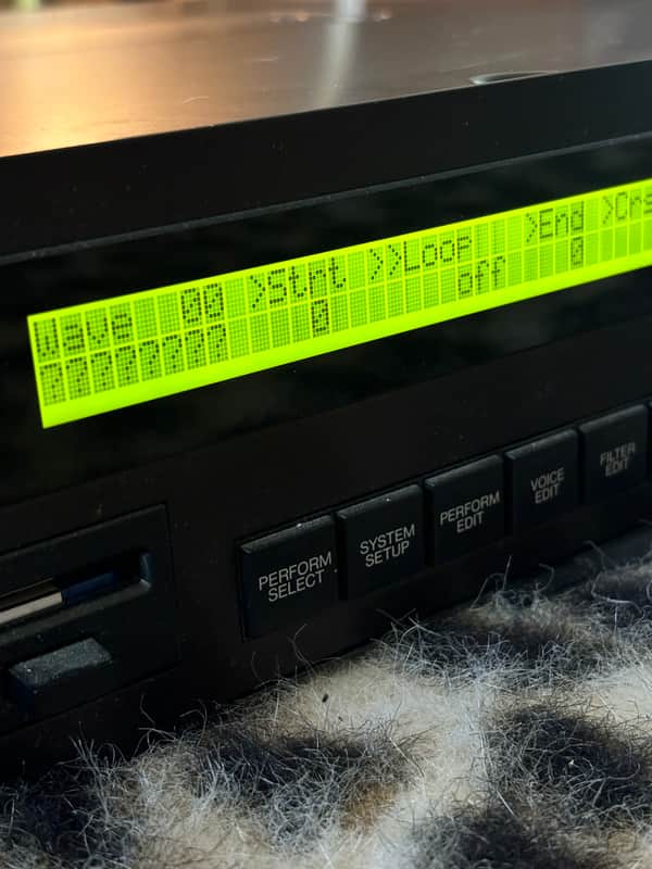Yamaha TX16W Digital Sampler Plus Disks | Reverb