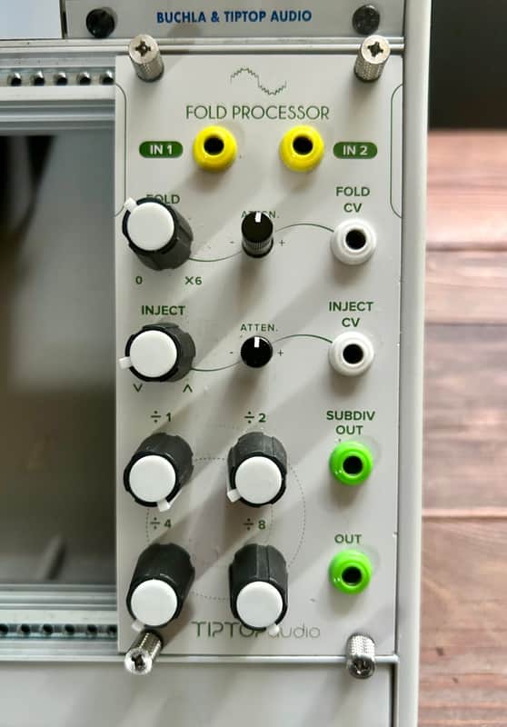 Tiptop Audio Fold Processor Wavefolder Module 2010s - Silver image 1