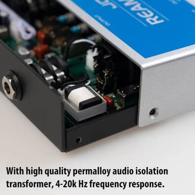 JOYO Reamping & Active DI Box for Guitar/Bass JDI-48 | 48V Phantom Powered, 6.35mm TRS/XLR Inputs, Low-cut Filter, Phase Reverse, Ground Lift, -15dB Pad, Home Studio Recording image 7