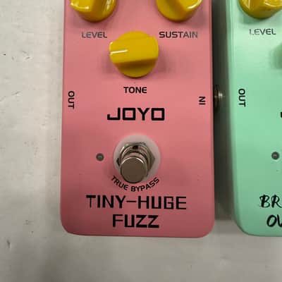 Joyo JF-26 Tiny Huge Fuzz + JF-25 Bright Day Overdrive Guitar Effect Pedal Lot image 2