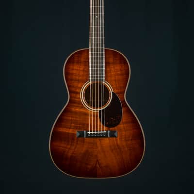 Santa Cruz 00 All Figured Koa Sunburst Custom Used (2023) image 2