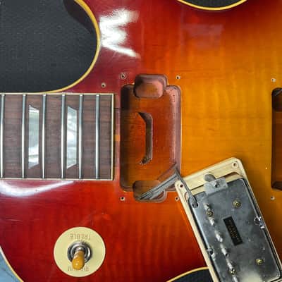 Gibson Custom Shop True Historic '58 Les Paul Reissue 2017 Vintage Cherry Sunburst USA w/ OHSC, COA, Case Candy image 13
