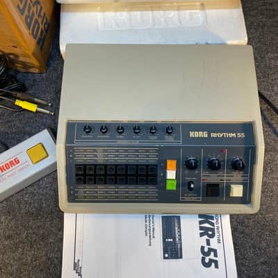 Korg KR-55 Rhythm 55 1970s - Cream image 2