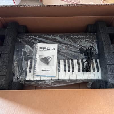 Like New Sequential Pro 3 37-Key 3-Voice Monophonic / Paraphonic Synthesizer 2020 - Present - Black image 18