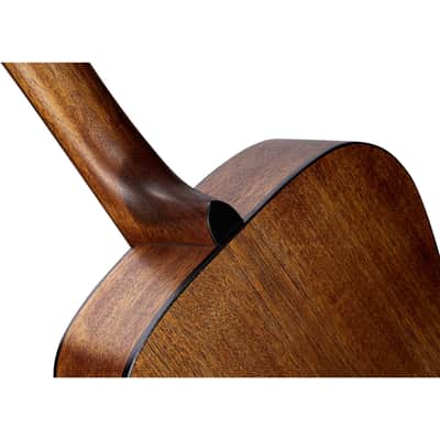 Cort AF510EOP Standard Series Acoustic Electric Concert Guitar. Open Pore image 8