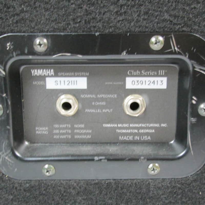 Yamaha Club Series III 12