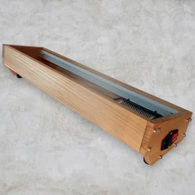 3U / 126hp Eurorack case EVA slim • Rails + Threaded strips / Elm / Powered image 5