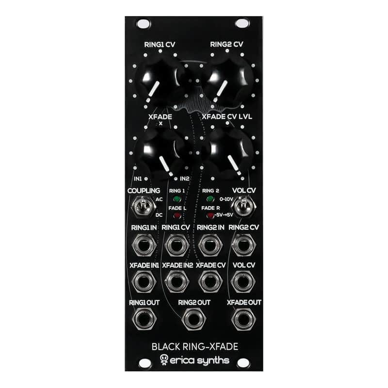 Erica Synths Black Ring X-Fade Eurorack Ring Modulator Module image 1