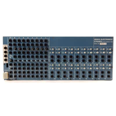 Speck Electronics Xtramix Ultra-Compact 56 Input 8 Bus Rackmount Line Mixer with Power Supply image 5