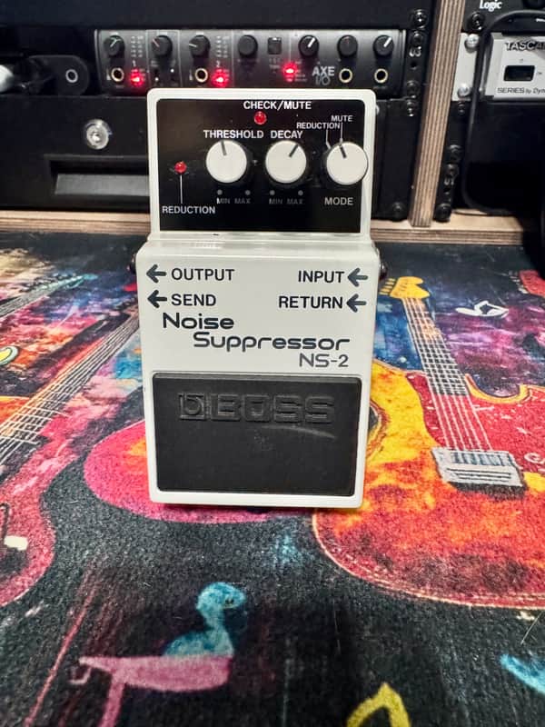 Boss NS-2 Noise Suppressor (Silver Label) 1989 - Present - White image 1