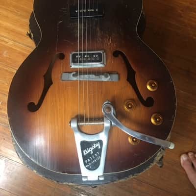 No Name Electric Archtop custom Brian Wicks late 1990's image 1