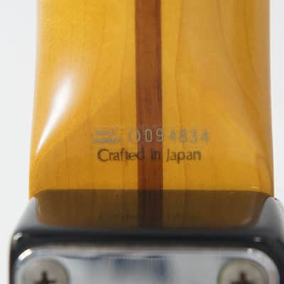 [SALE Ends Aug 25] Fender Japan ST57-70TX Stratocaster Black Texas Special O Serial 1997 MIJ Alder Body image 11
