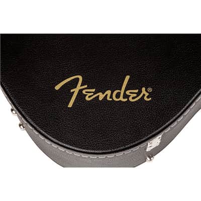 Fender Case for Dreadnought/12-String Flat Top Black image 9