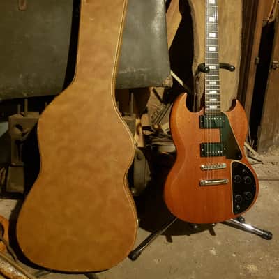 1972 Gibson SG Deluxe, Natural, Hardshell Case image 21