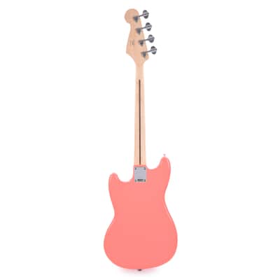 Squier Sonic Bronco Bass Tahitian Coral image 5