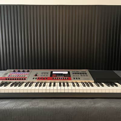 Casio XW-G1 61-Key Groove Synthesizer 2010s - Red / Silver