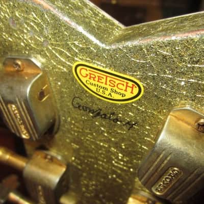 2024 Gretsch USA Custom Shop G6199-BB Billy Bo Master Build Gold Sparkle image 5