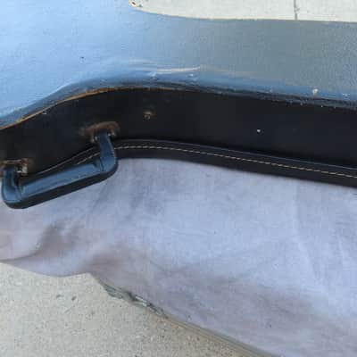 GUILD 1960's BLUESBIRD BASS HARDSHELL CASE RARE ORIGINAL CASE image 11