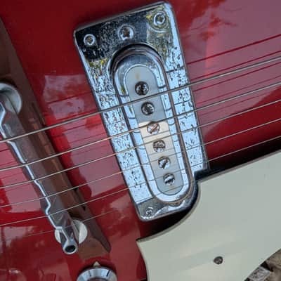 Greco EG-135 Hollowbody Guitar 60s - Cherry Red image 21