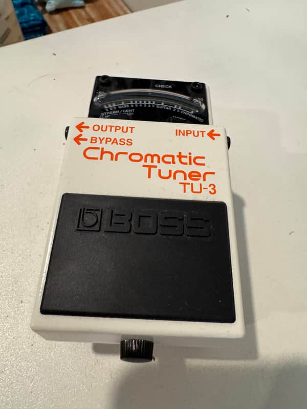 Boss TU-3 Chromatic Tuner 2009 - Present - White image 1