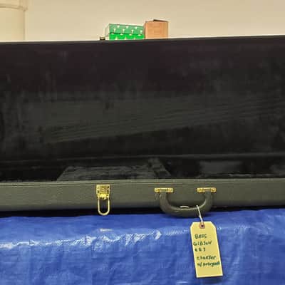 1974 Gibson EB-0 Electric Bass -- Checker Finish, Signed by Chubby Checker image 9