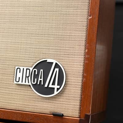 Taylor Circa 74, 2-Channel Acoustic/Vocal Amplifier with Mahogany Amp Stand - Factory Used image 5