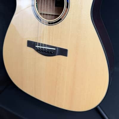 Yamaha TAG1E TransAcoustic Dreadnought Acoustic-Electric Guitar Natural w/ Soft Case (017) image 4