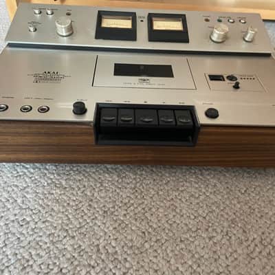 Immagine Vintage Akai GXC-310D Cassette Deck Bundle – Lights Up / Motor Runs (As-Is / For Parts or Repair) - 7