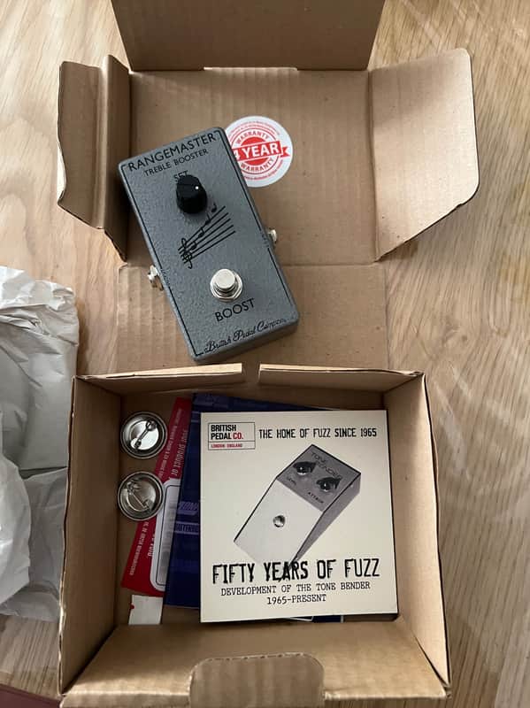 British Pedal Company Compact Series Rangemaster 2018 - Present - Grey image 1