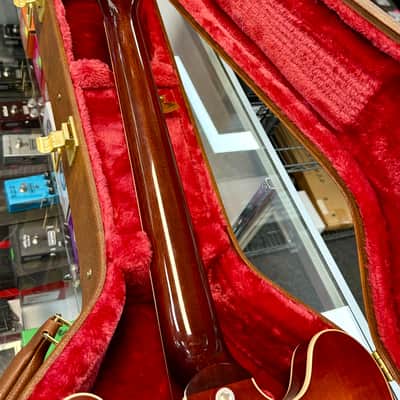 Gibson ES-335 Figured Semi-hollowbody Electric Guitar - Iced Tea, 2023 image 14