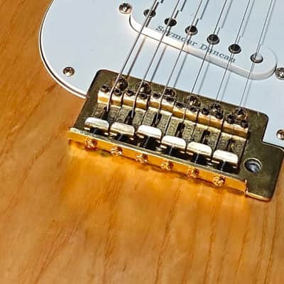 Fender The Strat with Rosewood Fretboard 1980 Candy Apple Red Matching headstock Stripped body image 7