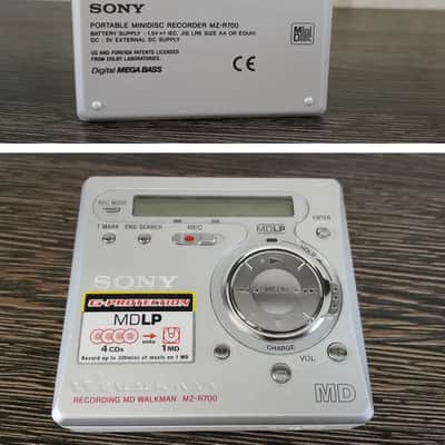 Sony MZ-R700 Rare Vintage MiniDisc Recorder Tested LP2 LP4 Portable Warranty image 23