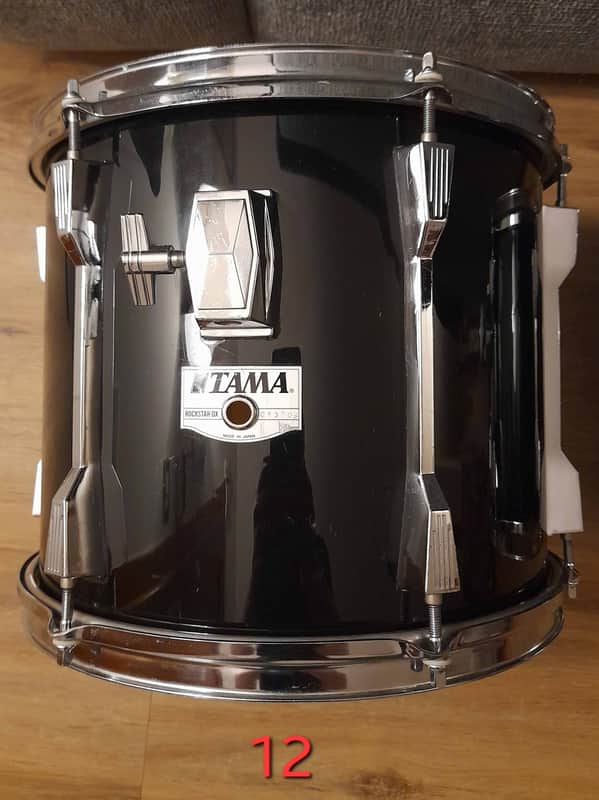 Tama ROCKSTAR DX TOM 12x11 BLACK image 1