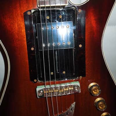 Rare Ibanez Iceman with sliding pickup 1976 Tobacco Sunburst image 4