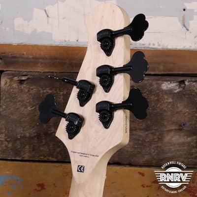 Lakland 55-OS Translucent Black Skyline Series 5-String Bass image 6