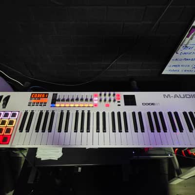 M-Audio Code 61 USB MIDI Keyboard Controller 2010s - White