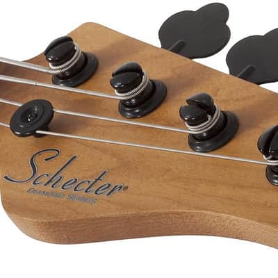 Schecter Model-T 4 Exotic Black Limba - Natural Satin (2832) image 4