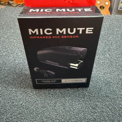 D'Addario IR Mic Mute Infared Mic Microphone Sensor Black with Box image 11