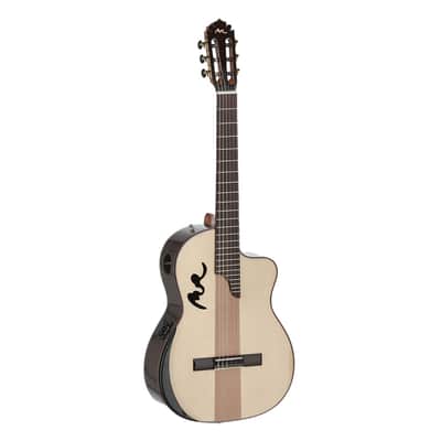 Manuel Rodriguez Café Cortado A/E Guitar - Aged Eucalyptus Gloss - Open Box image 2