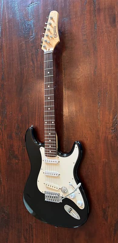 Pignose Stratocaster 1990’s - Black image 1