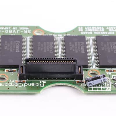 Repaired Roland SR-JV80-06 Dance Expansion Board Capacitor replaced image 4