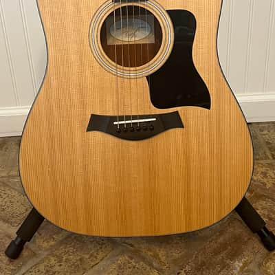 Taylor 110CE with Taylor Expression System Factory Installed and Padded Protective Gig Bag image 1