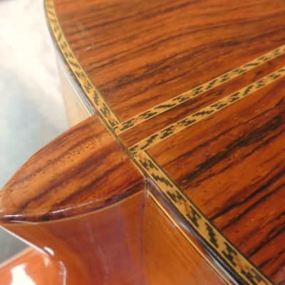 Solid Cedar + Brazilian Rosewood + Top Model From Suzuki Factory Japan + c.1978 + Nice Setup + Hard Case image 19